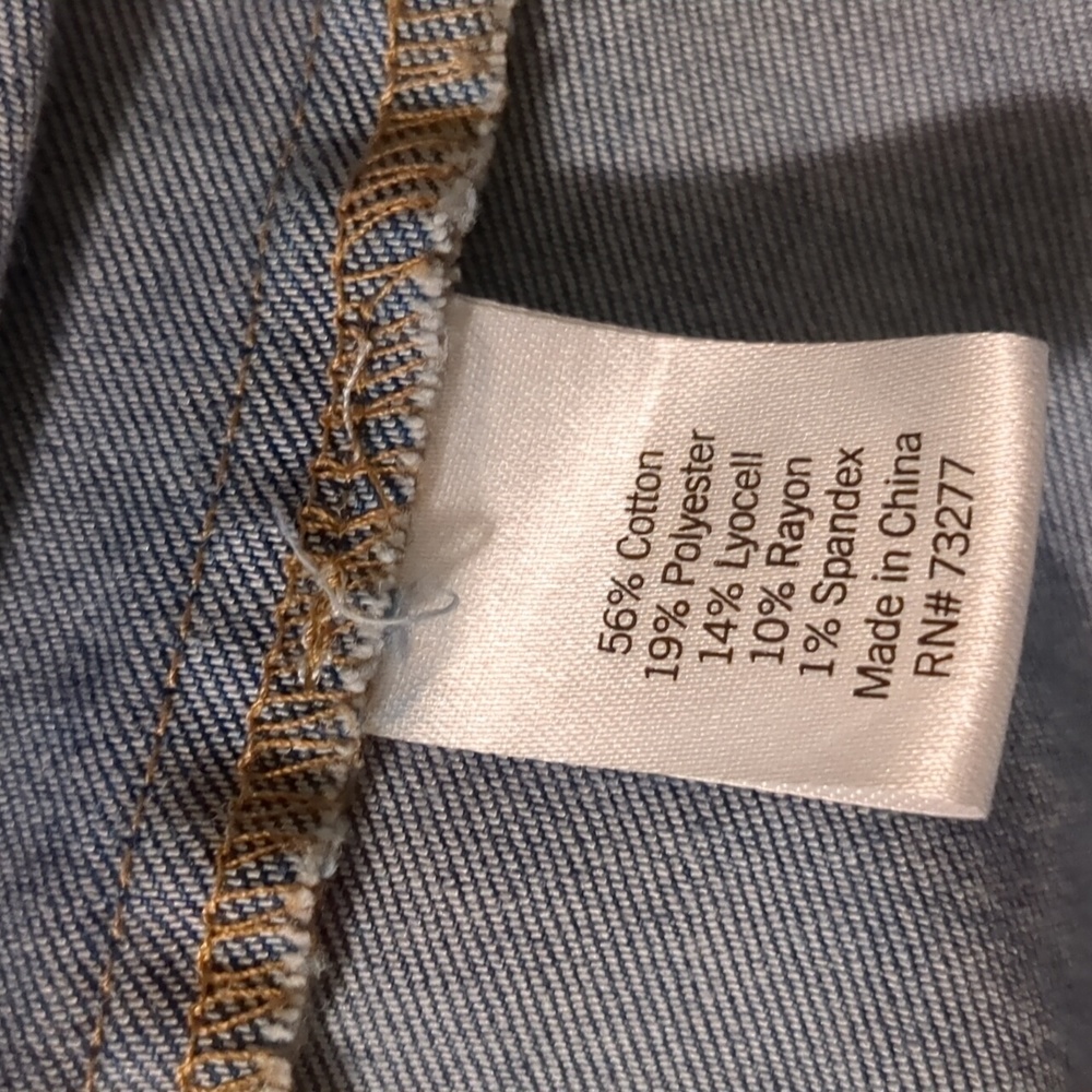 Sonoma stretch denim jacket size XXL - Picture 7 of 11